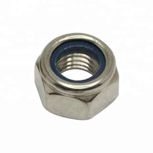 
Galvanized Nylon Insert Lock Nut DIN985 