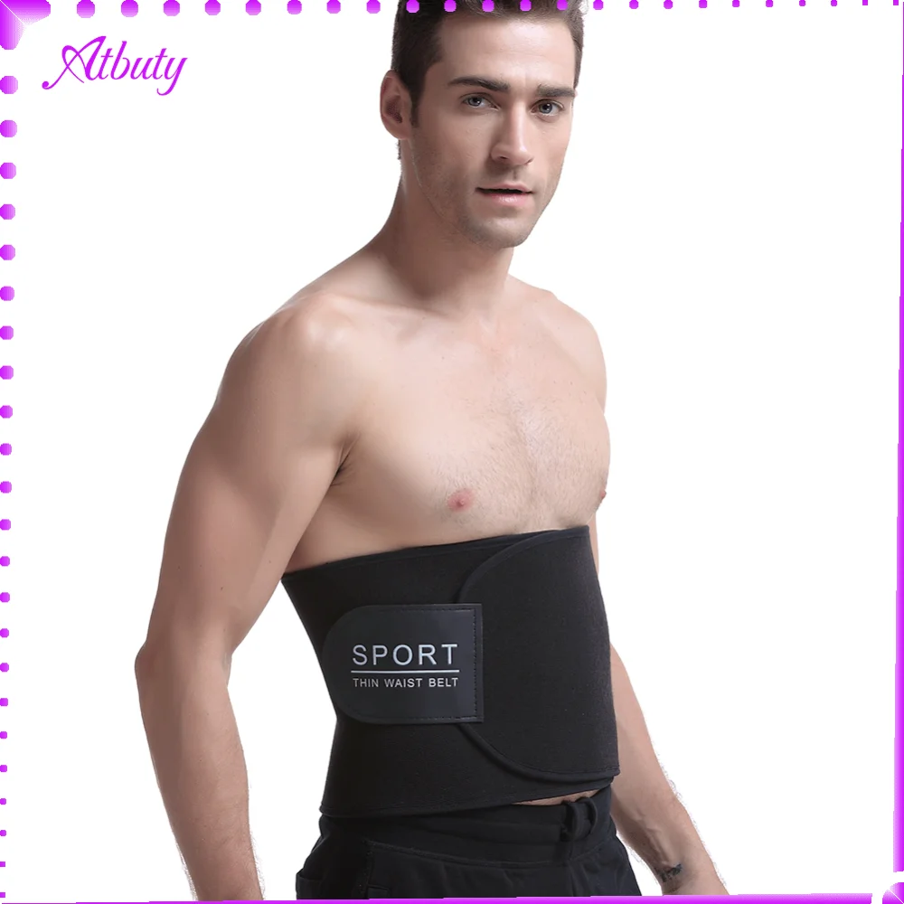 

Unisex black sport shape waist trimmer postpartum belt for women corset