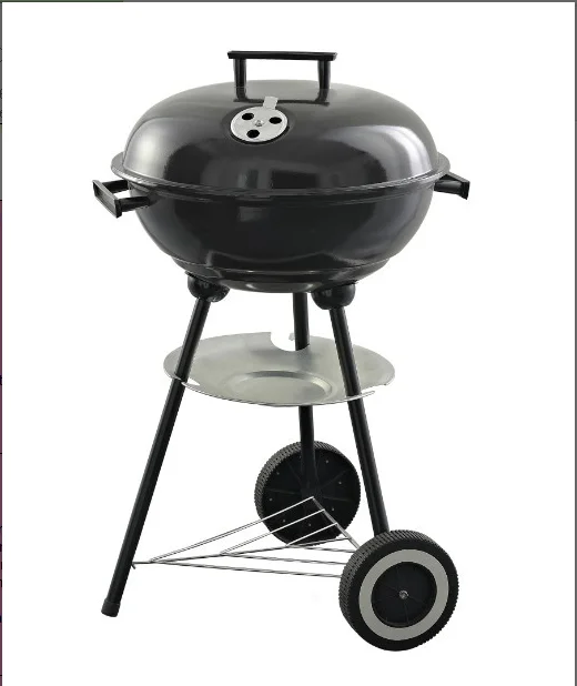 Portable trolley charcoal barbecue grill designs BBQ grill