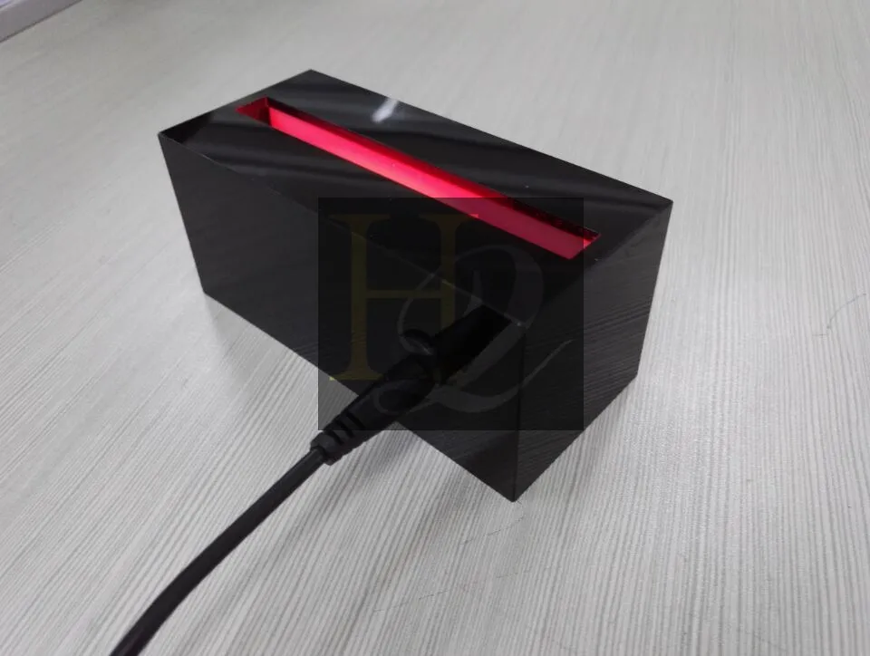 Rgb Led Acrylic Light Base Led Edge Lit Sign Base Buy Led Edge Lit