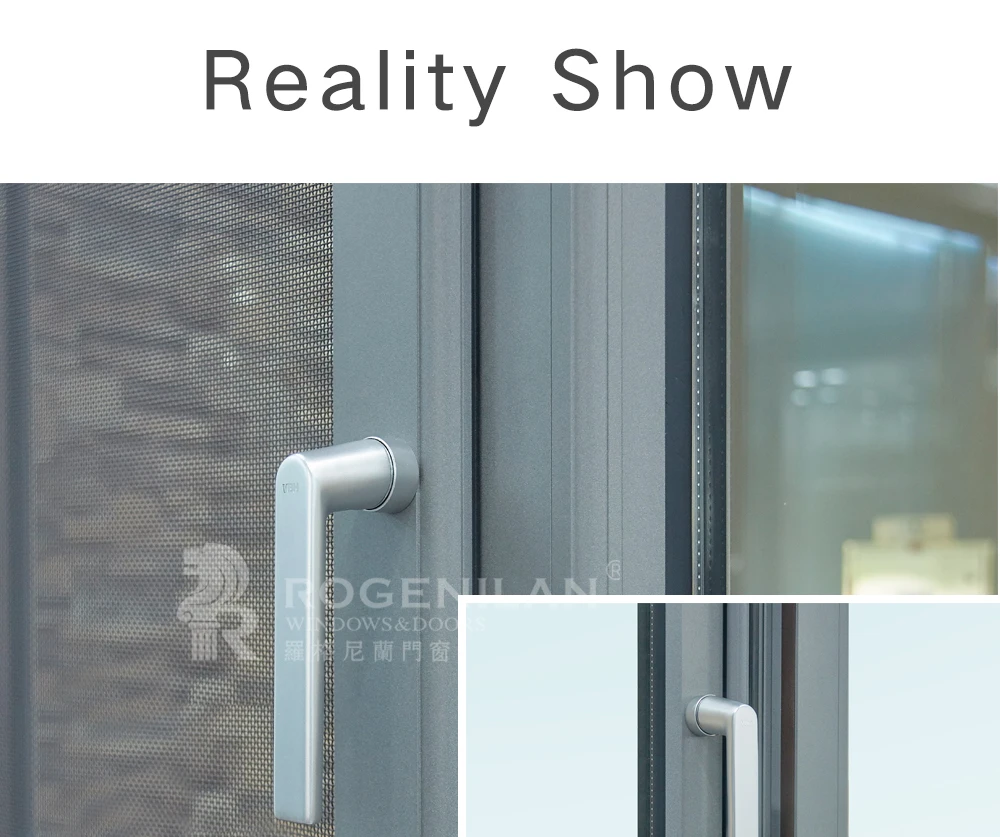 ROGENILAN 100 series New thermal break style casement windows with germany hardware