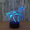 Animals Horse Touch Table Desk Light 3D illusion Night Lamp Color Changing Lights with Acrylic Flat & ABS Base & USB Charger