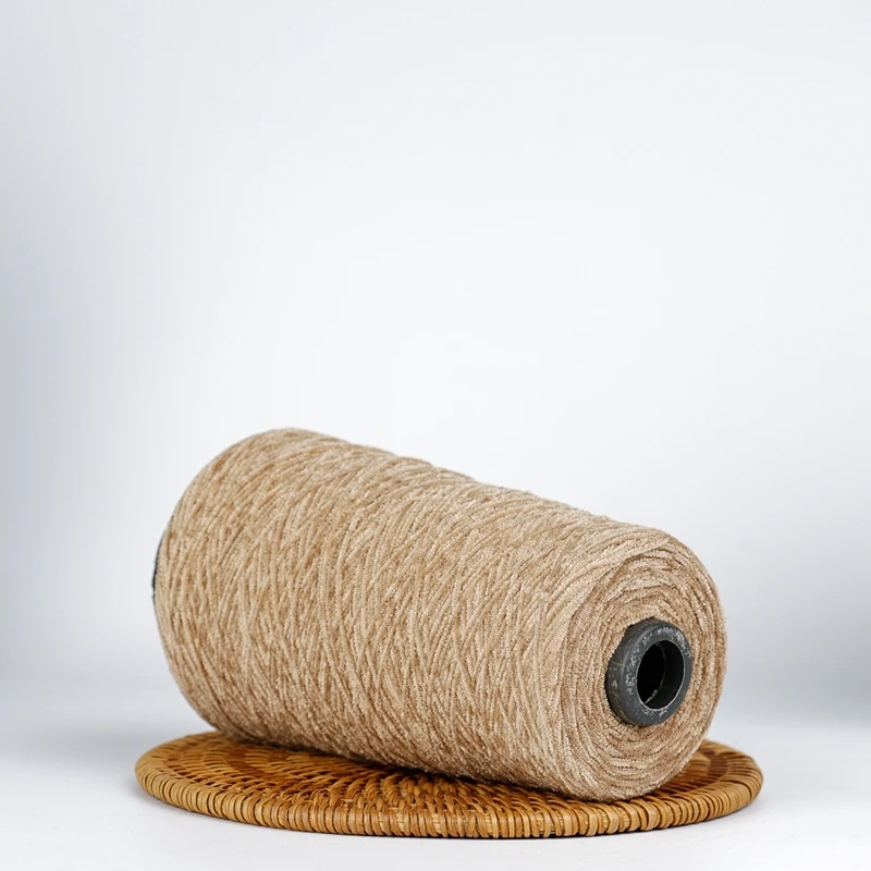 
popular 100% polyester chenille yarn like acrylic for knitting 