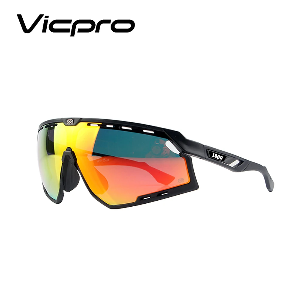 

Cycling Sunglasses Bike Glasses for Men Women Sports Goggles UV Protection 3 Interchangeable Lenses Sports Goggle