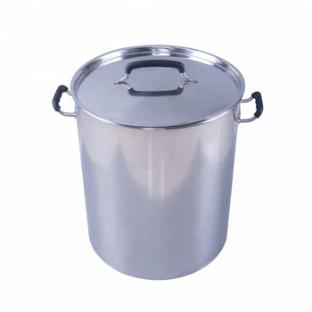 Brand New Stainless Steel 10 Gallon 50l Cooking Pot - Buy 50l Cooking