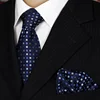 Perfect Knot 100% Handmade Jacquard Woven Tie and Pocket Square Set