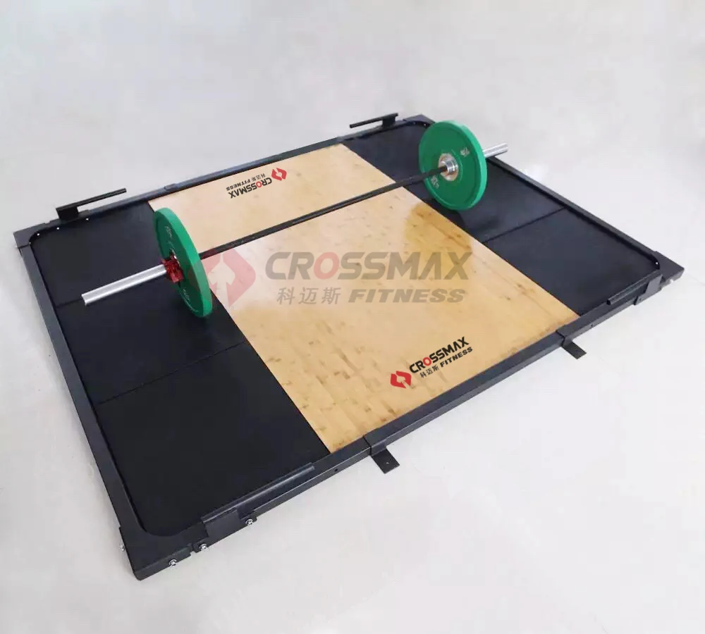 Professional Competition Weight Lifting Platform Buy Wood Rubber
