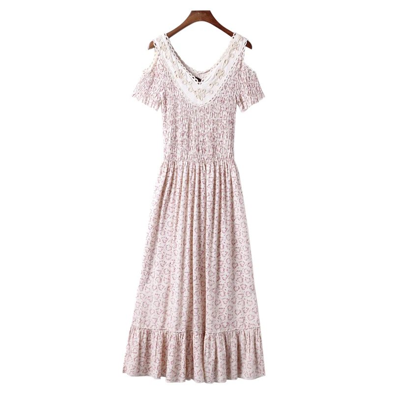

Temperament Women's Clothing Elegent Printing Dresses, Customized