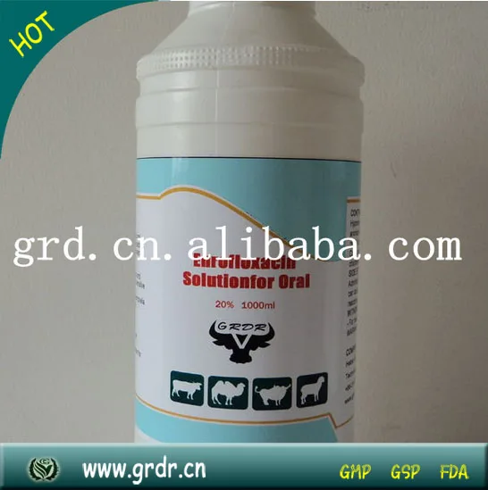 Baytril Enrofloxacin Oral Solution For Poultry Buy Enrofloxacin Oral Solution Gmp Usp Enrofloxacin Oral Solution Veterinary Antibiotic Enrofloxacin Oral Solution Product On Alibaba Com