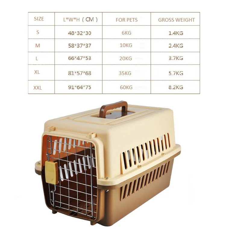 
PURAY Airline Approved Luxury Small Pet Kennel Crates Dog Carrier for Travel 170133 
