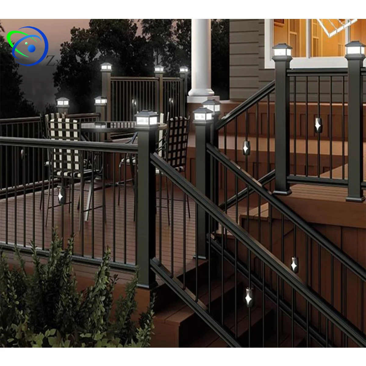 Aluminum Balustrades For Decking,Decking Metal Balustrade,Aluminum ...