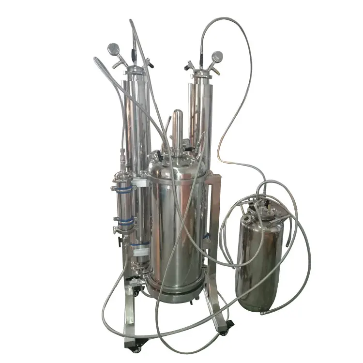 
Factory 5LB 10LB 20LB hydrocarbon extractor BHO Extraction Machine with Recovery Tank and stand 