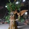 Amusement Park decoration cute talking tree for fun and education