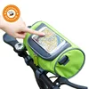 Oxford Fabric Screen Touch Phone Pocket Waterproof Cycling Shoulder Bag Bicycle Bag