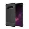 Light Weight Cube Texture Soft TPU Mobile Phone Shell For Samsung Galaxy S10 Plus