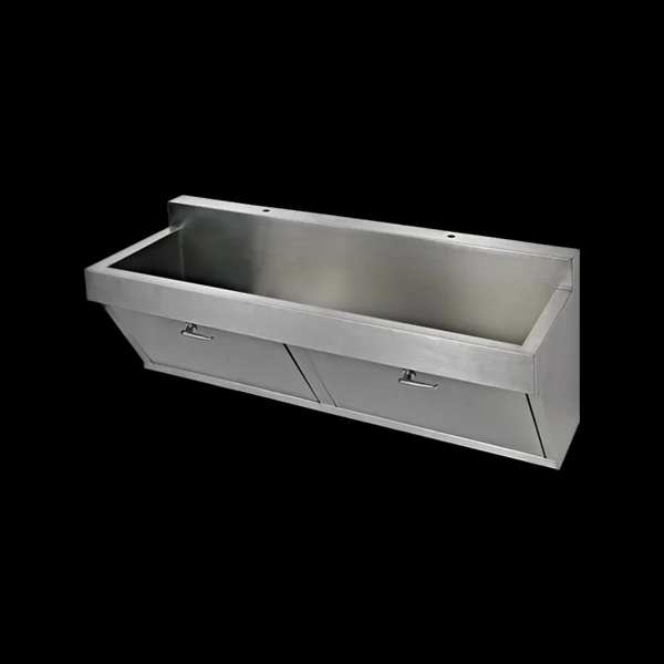 Commercial Usage Stainless Steel Wash Troughs American Style Wash