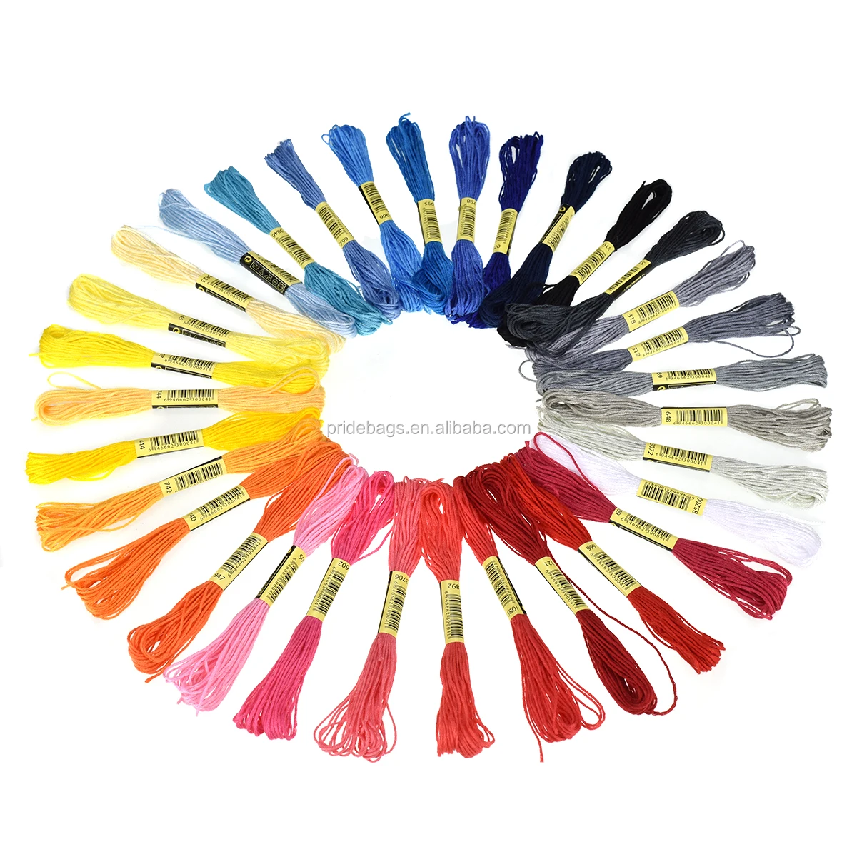 Magic Embroidery Pen Punch Needle Set 32pcs Embroidery Floss Cross