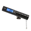 New arrival LED flashlight tape measure digital portable scale
