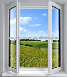 Wood Timber Grain Thermal Break UPVC OR Aluminum Windows Sliding Aluminium Window And Door Aluminum Windows