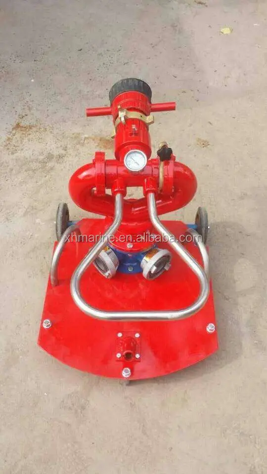 Portable Fire Monitor with Water & Foam - Safety First