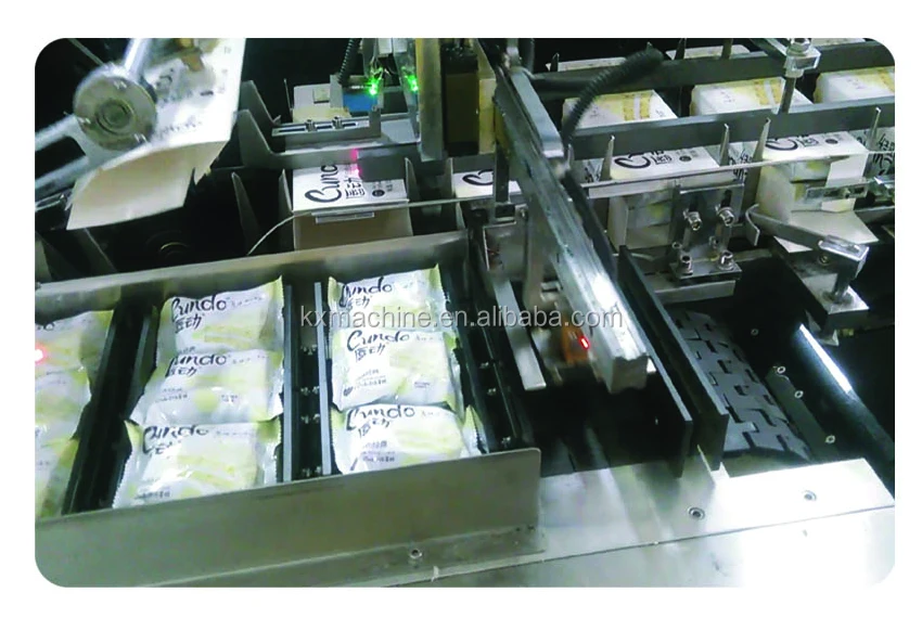 
automatic horizontal cartoning machine for food 