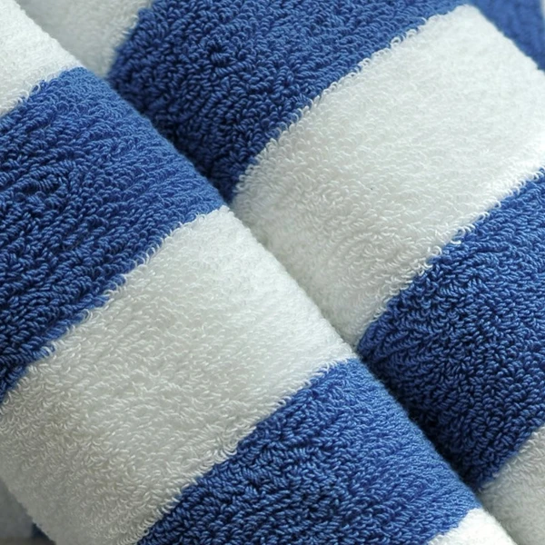 Deeda Factory 100 Cotton Blue White Stripe Hotel Pool Towels Buy