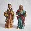 Resin religious figurines group manger furnishing articles retro holiday gifts home decoration