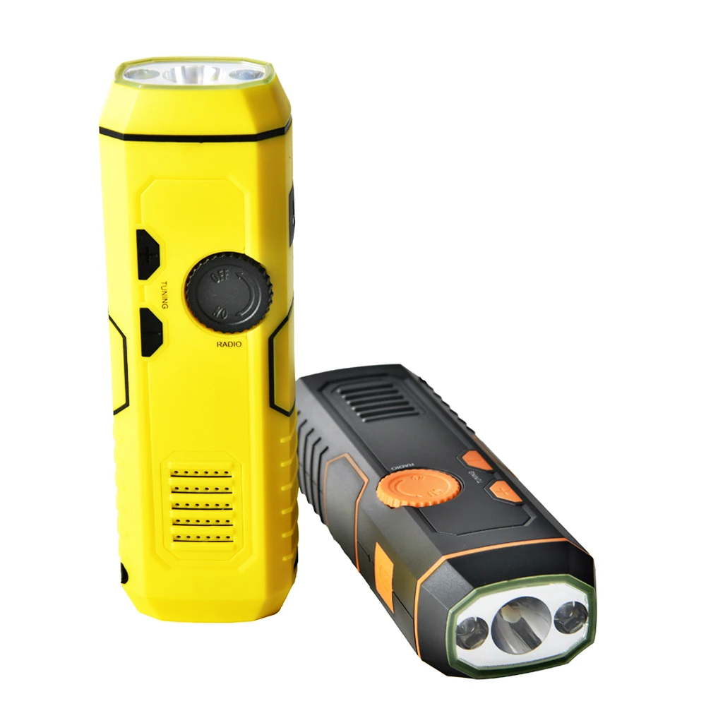Emergency Hand Crank Flashlight Am Fm Portable Radio Buy Am Fm Radio
