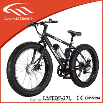 fat tyre electric mountain bike