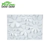 Wholesale low price high quality flower decoration 3d board flower metal wall decor
