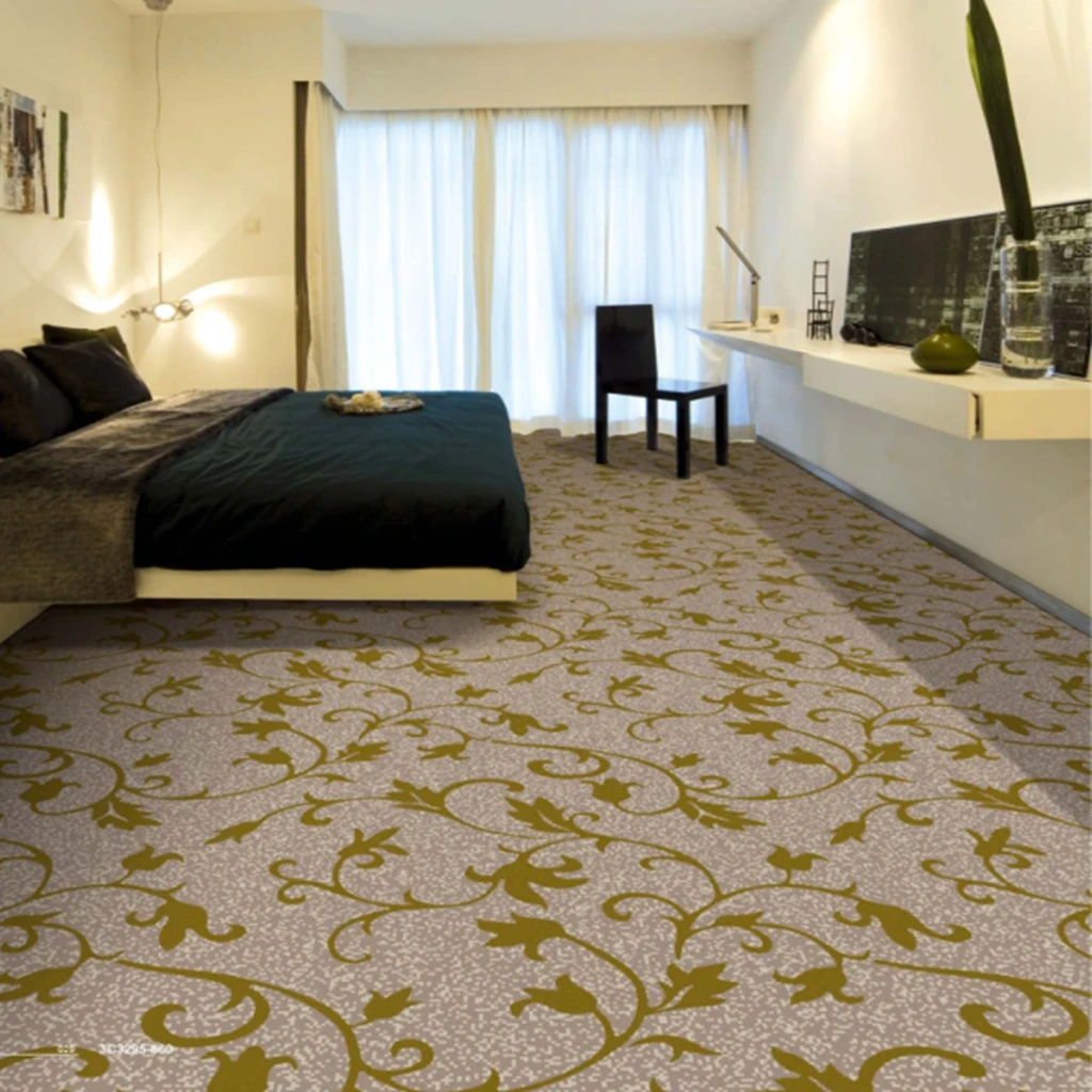 New Design Hotel Carpet Rolls Nylon Wall To Wall Carpets In Guangzhou