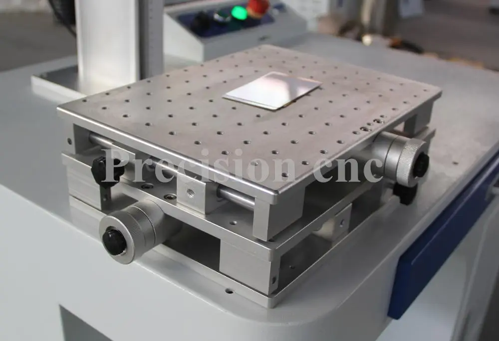 Two years warranty fiber color laser marking machine with Red light point