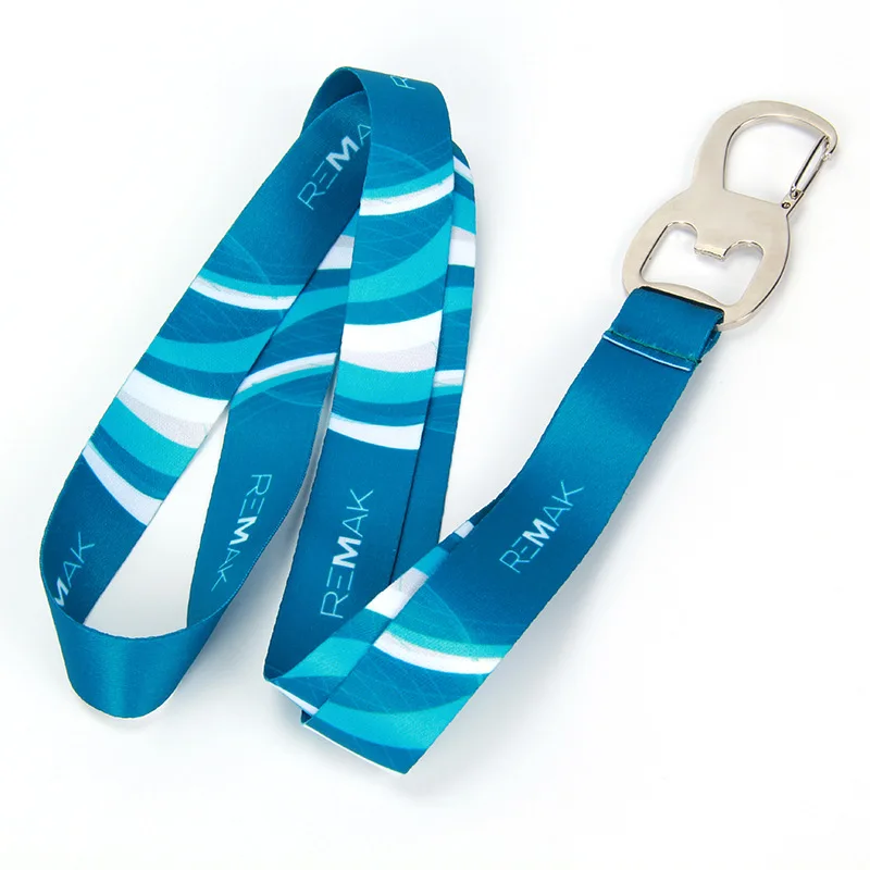 

Customized Sublimation football Bottle Opener Lanyard wholesale