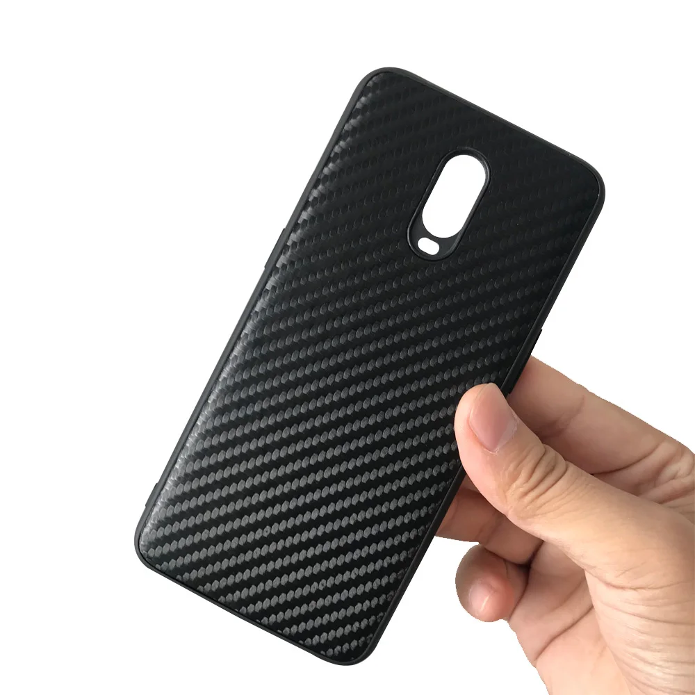 Aramid fiber case Cover For oneplus 6T Protective Shell Back Case