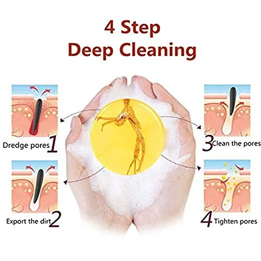 
Hot selling factory directly sale soap OEM/ODM 100% Natural Nourishes handwork Ginseng Essential Oil Handmade Soap 