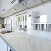 corians modern faux marble lamin island black galaxi epoxi resin acrylic solid surface ogee kitchen countertop