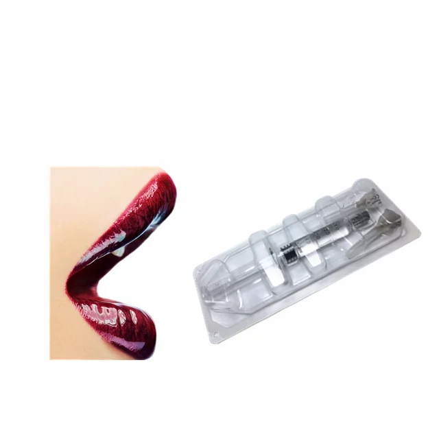 

5ml beauty hyaluronic acid injection lip fullness dermal filler, Transparent