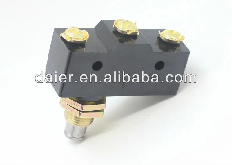 Push Button Coin Micro Switch with Screw Terminals Z-15GQ-B