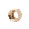 Customize hex 1/2" brass nut for sanitary ware