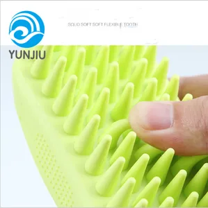 Image of LOW Price New Silicone Multifunctional Pet Bath Massage Brush Cleaning Beauty Tools Pet Supplies silicone pet brush