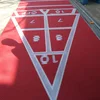 Line marking PP easy install portable backyard shuffleboard flooring