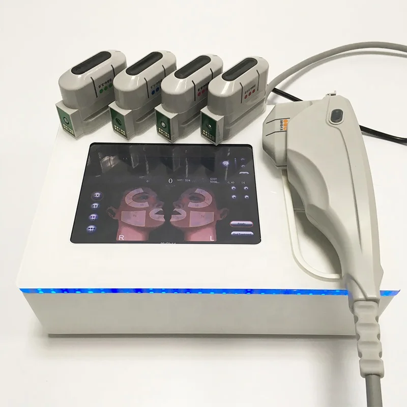 

Yting face skin lifting skin wrinkle removal ultrasound mini hifu machine with 5 cartridges