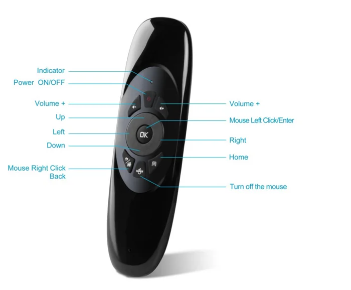 t10 air mouse c120 wireless keyboard and fly mouse best price