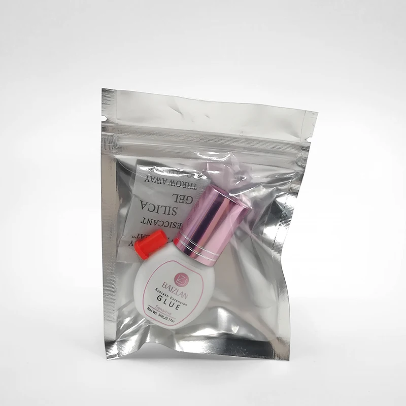 
Customized LOGO Non-irritating No Odour Black Drying 2s Long Lasting Eyelash Extension Adhesive Bonding Lash Glue 6-8 Weeks 