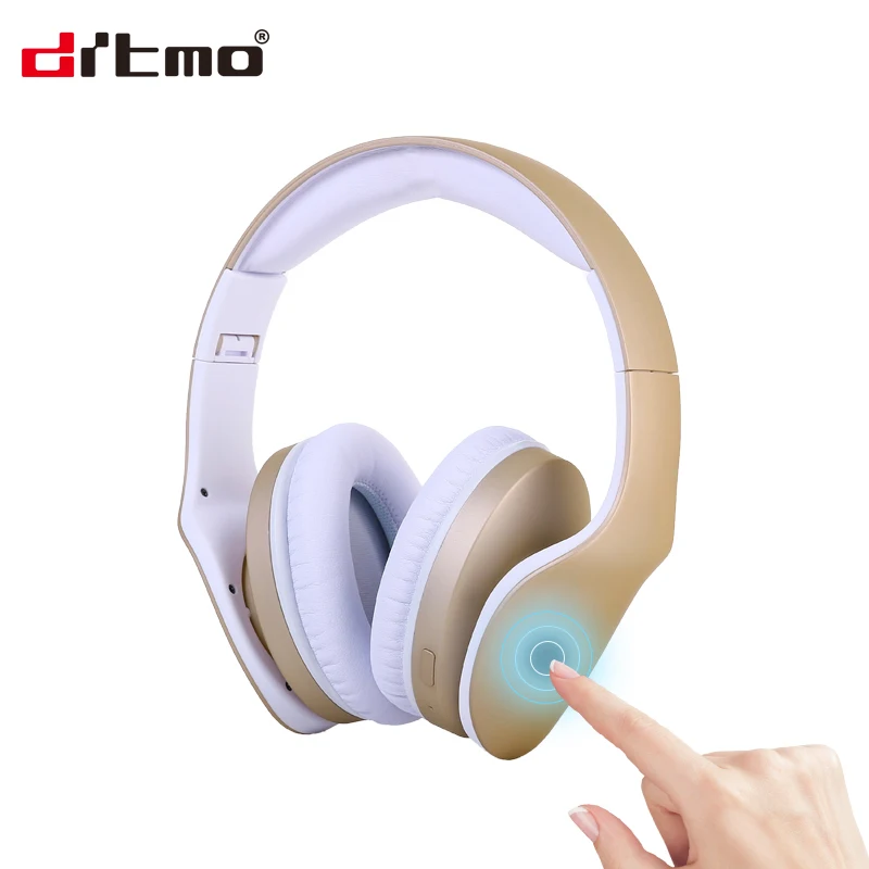 

New products oem bluetooth headset touch wireless headphone, Black;silver;gold;white;rose gold