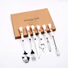 410 stainless steel ceramic flatware set, factory wholesale spoon fork knife peeler beater set