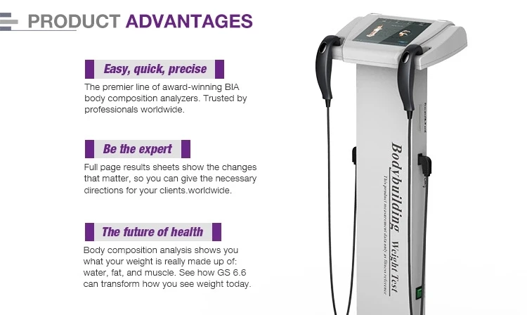 Inbody 770 120 BMI Height Weight Test Analysis Machine Inbody Body Composition Analyzer GS6.5B