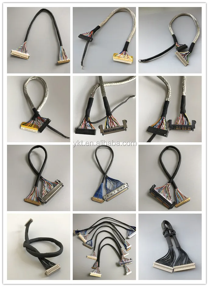 I-PEX 20525 40Pin LVDS EDP Signal Cable DIY 0.4mm Pitch with 30P Connector Port