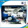 Hot sale plastic toy with light and sound space gun