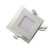OEM ODM slim round / square / rectangle commercial indoor recessed led panel light 18w
